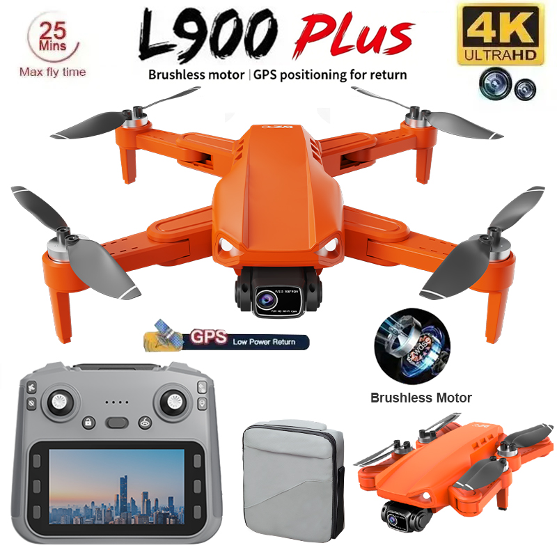 Drone Multispectral - Drone L900 Plus 4K Professionnel 5G