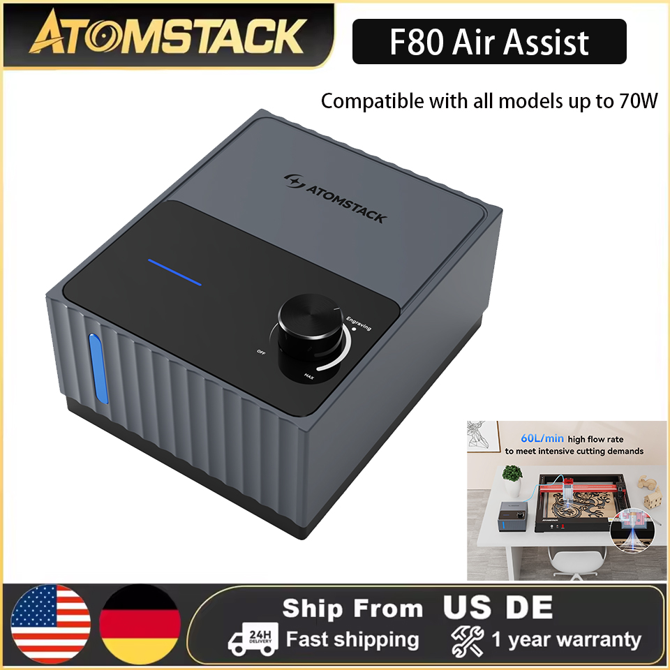 Drone Lidar - Pompe à air Atomstack F80 pour