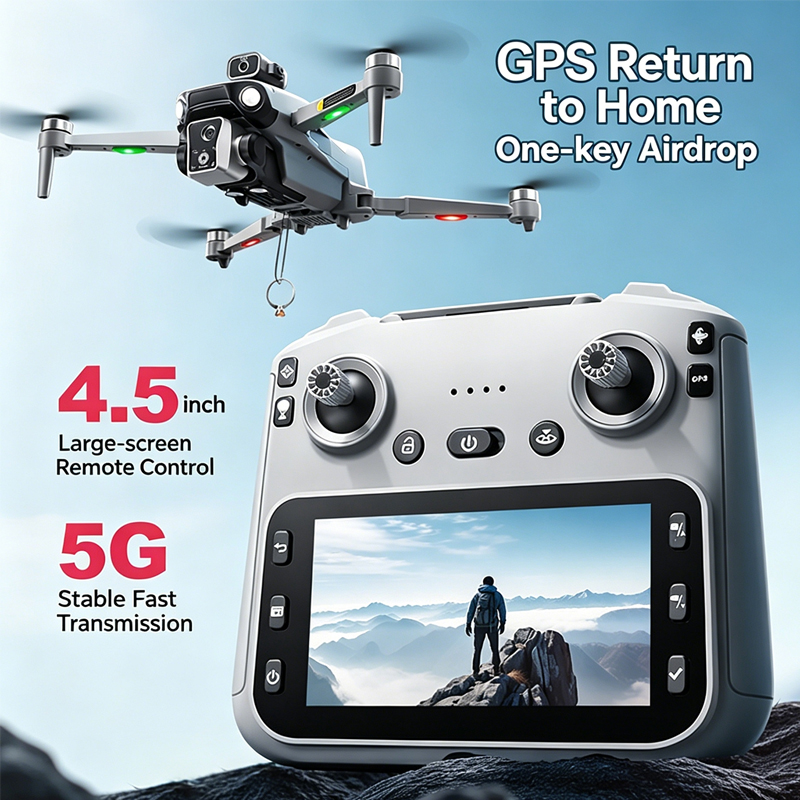 Drone GPS K19 MAX avec caméra  - Drone Multispectral avis et prix